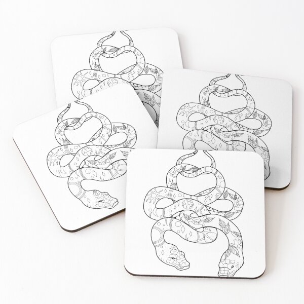 Item preview, Twin Snakes designed and sold by alpha-Designs-.