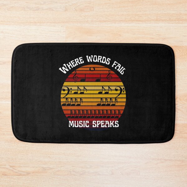 Item preview, Where words fail,Music speaks  designed and sold by MrDomStore.