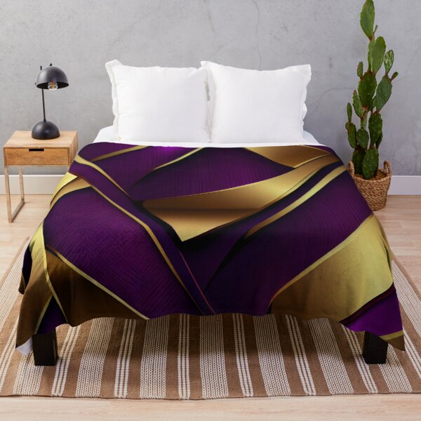 Item preview, Imperial Elegance: A Luxurious Gold and Purple Pattern designed and sold by HiArtify ❤️.