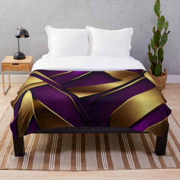 Artikelvorschau, Imperial Elegance: A Luxurious Gold and Purple Pattern entworfen und verkauft von HiArtify ❤️.