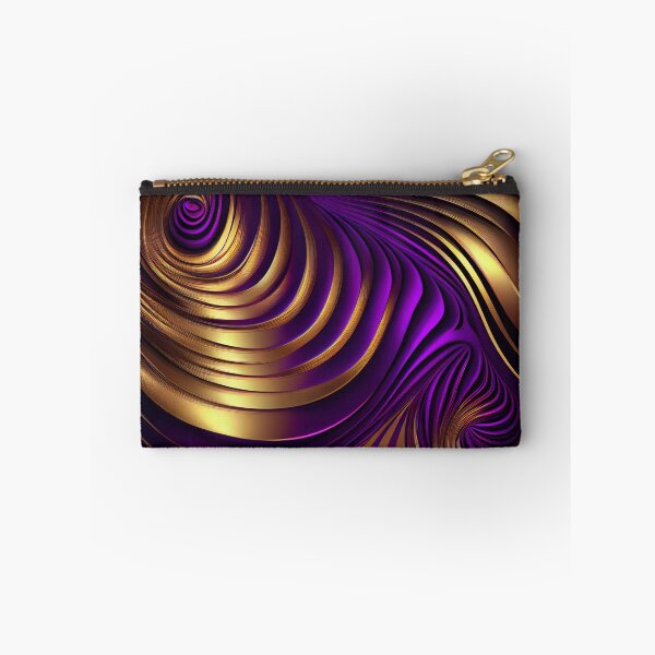 Item preview, Imperial Elegance: A Luxurious Gold and Purple Pattern designed and sold by HiArtify ❤️.