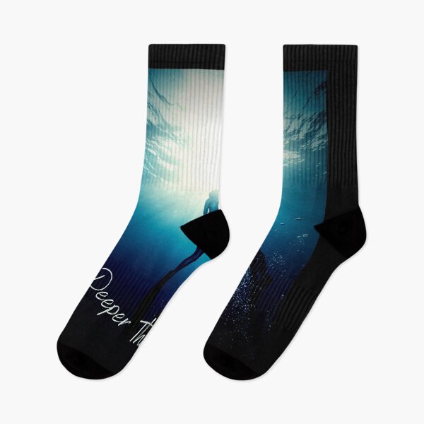 Item preview, The Deeper The Better. For a free diver, for a scuba diver, for a spearfisherman. designed and sold by Wentoo.