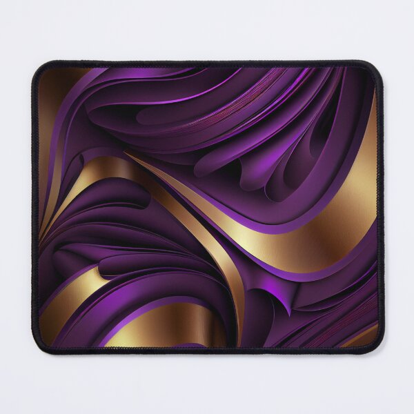 Item preview, Imperial Elegance: A Luxurious Gold and Purple Pattern designed and sold by HiArtify ❤️.