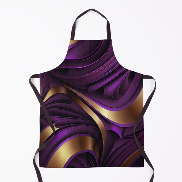 Item preview, Imperial Elegance: A Luxurious Gold and Purple Pattern designed and sold by HiArtify ❤️.