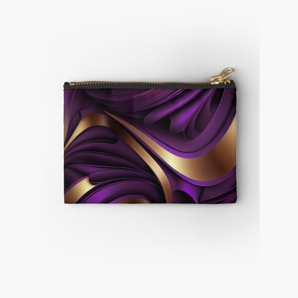 Item preview, Imperial Elegance: A Luxurious Gold and Purple Pattern designed and sold by HiArtify ❤️.