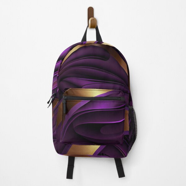 Item preview, Imperial Elegance: A Luxurious Gold and Purple Pattern designed and sold by HiArtify ❤️.