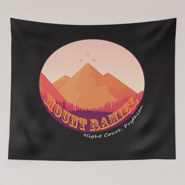 Item preview, Mount Ramiel (white font) designed and sold by Rowena Rogers.