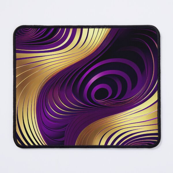 Item preview, Imperial Elegance: A Luxurious Gold and Purple Pattern designed and sold by HiArtify ❤️.