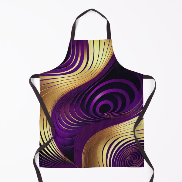 Item preview, Imperial Elegance: A Luxurious Gold and Purple Pattern designed and sold by HiArtify ❤️.
