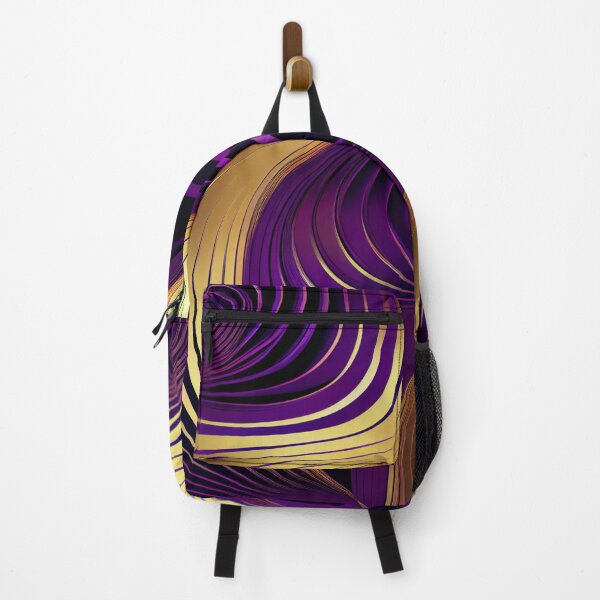 Item preview, Imperial Elegance: A Luxurious Gold and Purple Pattern designed and sold by HiArtify ❤️.