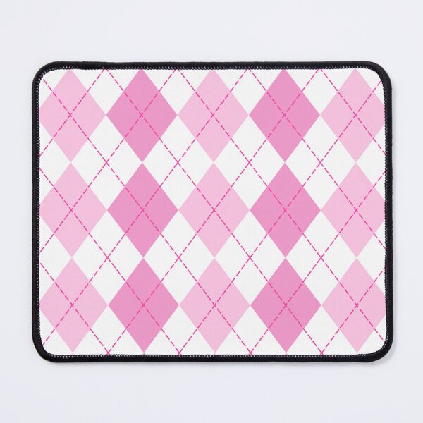 Item preview, Pink and White Argyle Pattern designed and sold by starrylite.