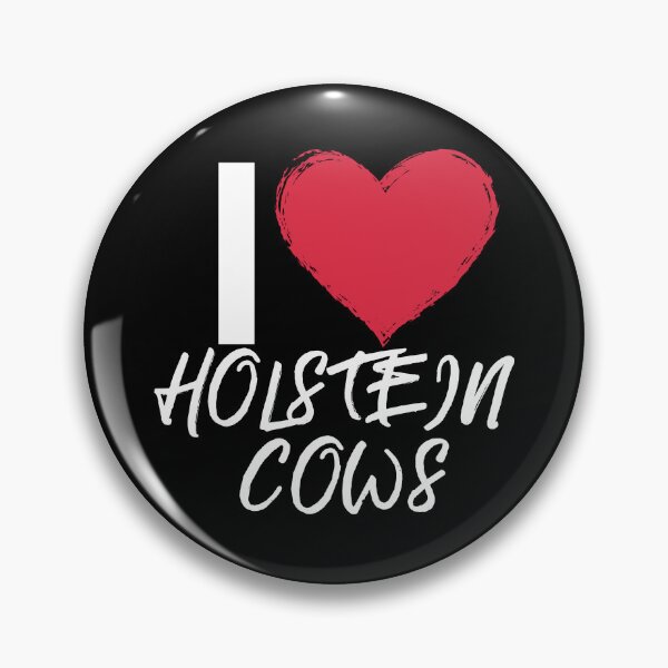 Item preview, Black version of I love Holstein Cows designed and sold by FarmsteadAcers.