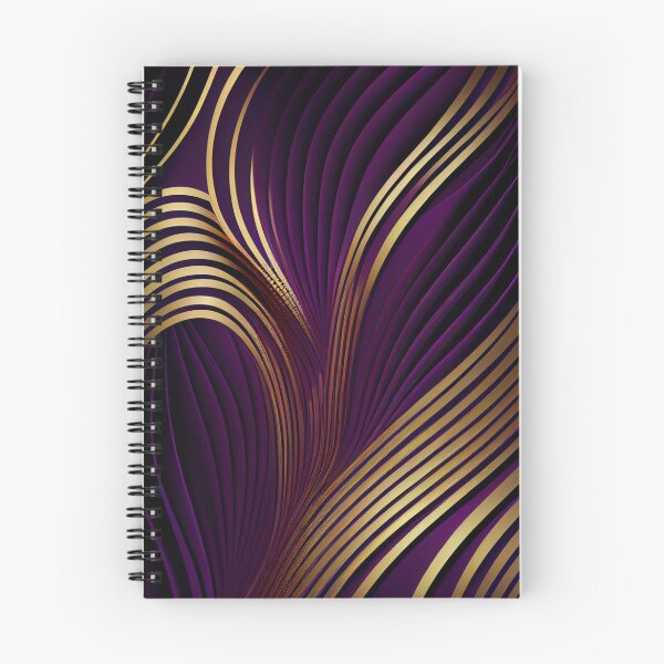 Item preview, Imperial Elegance: A Luxurious Gold and Purple Pattern designed and sold by HiArtify ❤️.