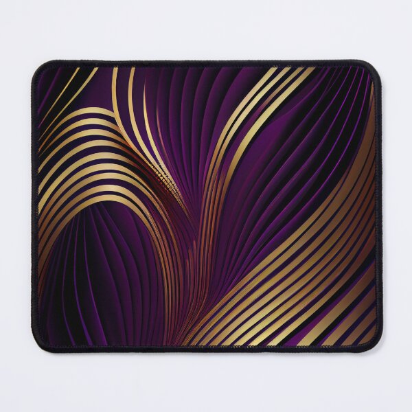 Item preview, Imperial Elegance: A Luxurious Gold and Purple Pattern designed and sold by HiArtify ❤️.