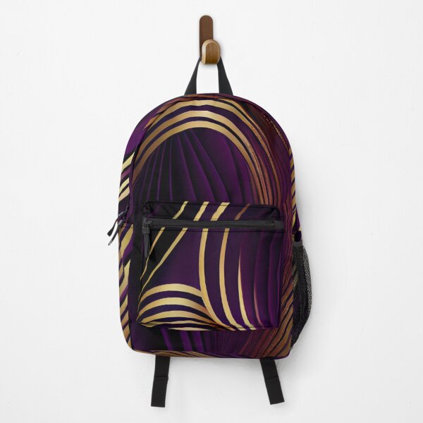 Item preview, Imperial Elegance: A Luxurious Gold and Purple Pattern designed and sold by HiArtify ❤️.