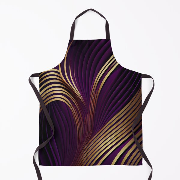 Item preview, Imperial Elegance: A Luxurious Gold and Purple Pattern designed and sold by HiArtify ❤️.