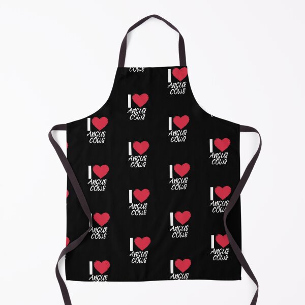 Item preview, Black version of I love Angus Cows designed and sold by FarmsteadAcers.