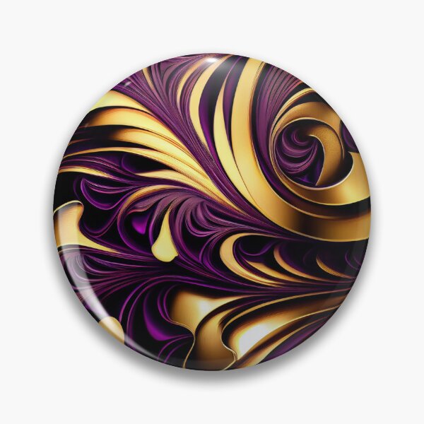Artikelvorschau, Imperial Elegance: A Luxurious Gold and Purple Pattern entworfen und verkauft von HiArtify ❤️.
