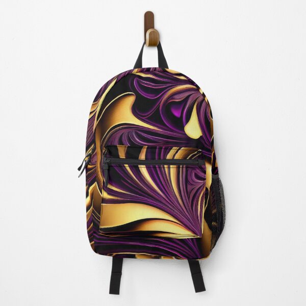 Item preview, Imperial Elegance: A Luxurious Gold and Purple Pattern designed and sold by HiArtify ❤️.