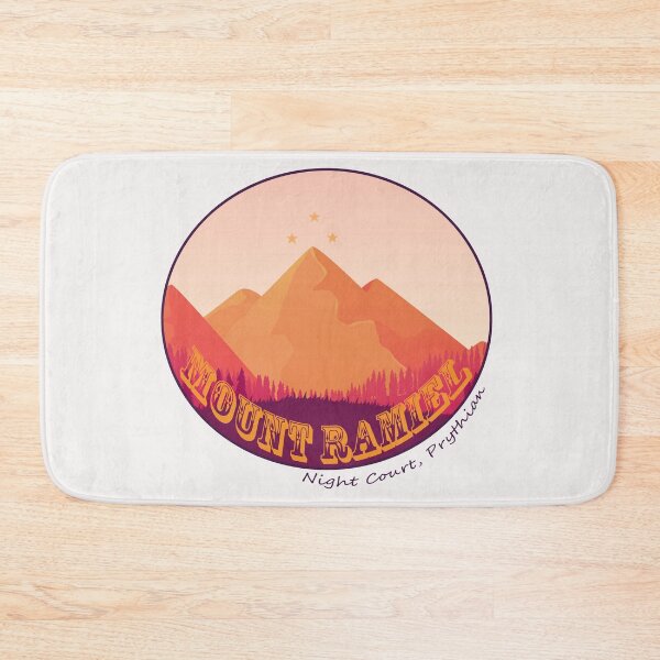 Item preview, Mt Ramiel (dark font) designed and sold by Rowena Rogers.