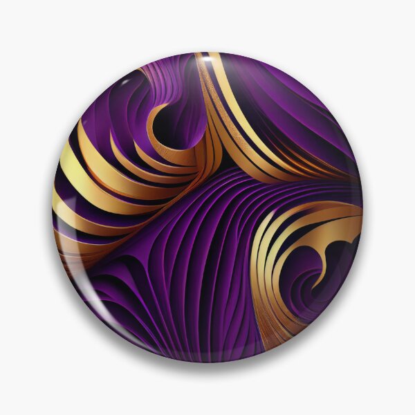 Artikelvorschau, Imperial Elegance: A Luxurious Gold and Purple Pattern entworfen und verkauft von HiArtify ❤️.