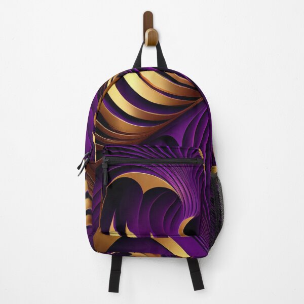 Item preview, Imperial Elegance: A Luxurious Gold and Purple Pattern designed and sold by HiArtify ❤️.