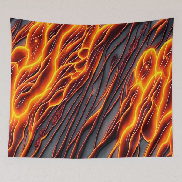 Item preview, Abstract Lava and Fire Texture designed and sold by aventi24.