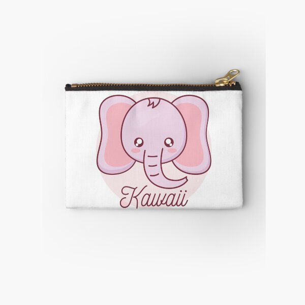 Item preview, Kawaii elephant - Cute elephant designed and sold by Stay-Pawsitive.