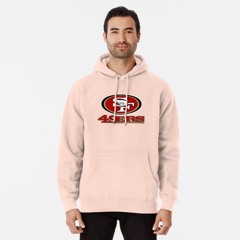 49ers mens hoodie black