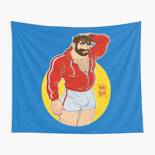 ADAM LIKES SPORTSWEAR - RED SWEATER Tapestry