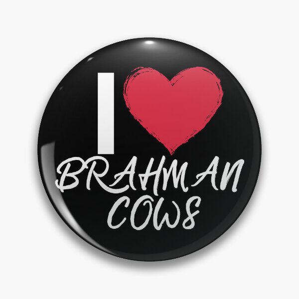 Item preview, Black version of  I love Brahman Cows designed and sold by FarmsteadAcers.