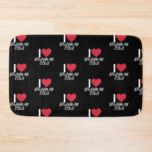 Item preview, Black version of  I love Brahman Cows designed and sold by FarmsteadAcers.
