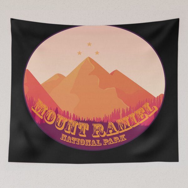 Item preview, Mount Ramiel National Park designed and sold by Rowena Rogers.