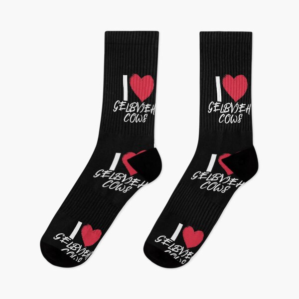 Item preview, Black version of I love Gelbvieh Cows designed and sold by FarmsteadAcers.