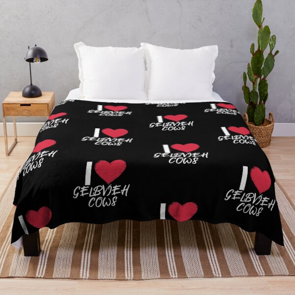 Item preview, Black version of I love Gelbvieh Cows designed and sold by FarmsteadAcers.