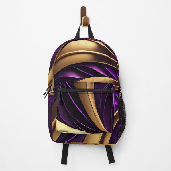 Item preview, Imperial Elegance: A Luxurious Gold and Purple Pattern designed and sold by HiArtify ❤️.