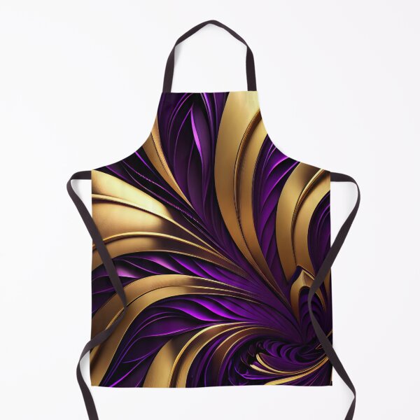 Item preview, Imperial Elegance: A Luxurious Gold and Purple Pattern designed and sold by HiArtify ❤️.