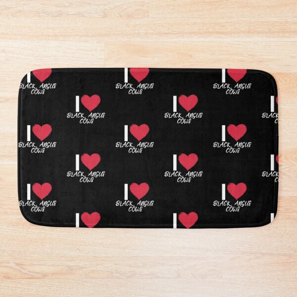Item preview, Black version of I love Black Angus Cows designed and sold by FarmsteadAcers.