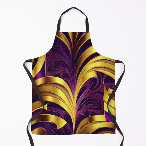 Item preview, Imperial Elegance: A Luxurious Gold and Purple Pattern designed and sold by HiArtify ❤️.