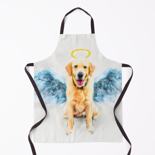 Item preview, Angel golden retriever-Edited AI generated art designed and sold by Frostp.