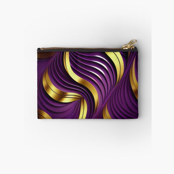 Item preview, Imperial Elegance: A Luxurious Gold and Purple Pattern designed and sold by HiArtify ❤️.