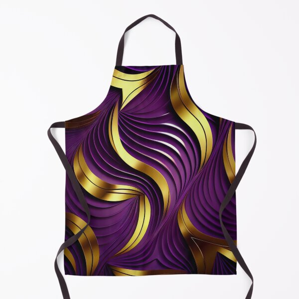 Item preview, Imperial Elegance: A Luxurious Gold and Purple Pattern designed and sold by HiArtify ❤️.