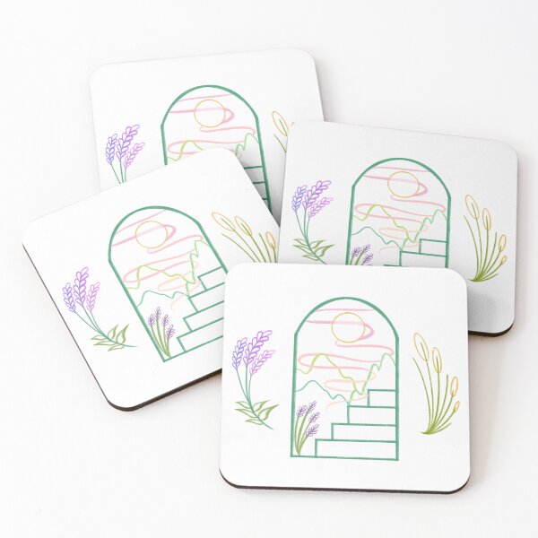 Item preview, Arched Stairway Landscape designed and sold by clemmentine.