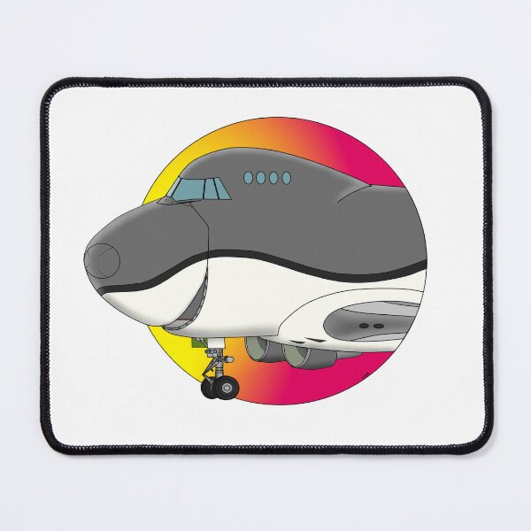 Item preview, Smiling 747 designed and sold by TheBlackBoxStop.