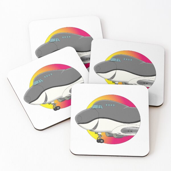 Item preview, Smiling 747 designed and sold by TheBlackBoxStop.
