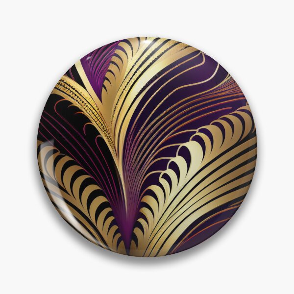 Artikelvorschau, Imperial Elegance: A Luxurious Gold and Purple Pattern entworfen und verkauft von HiArtify ❤️.