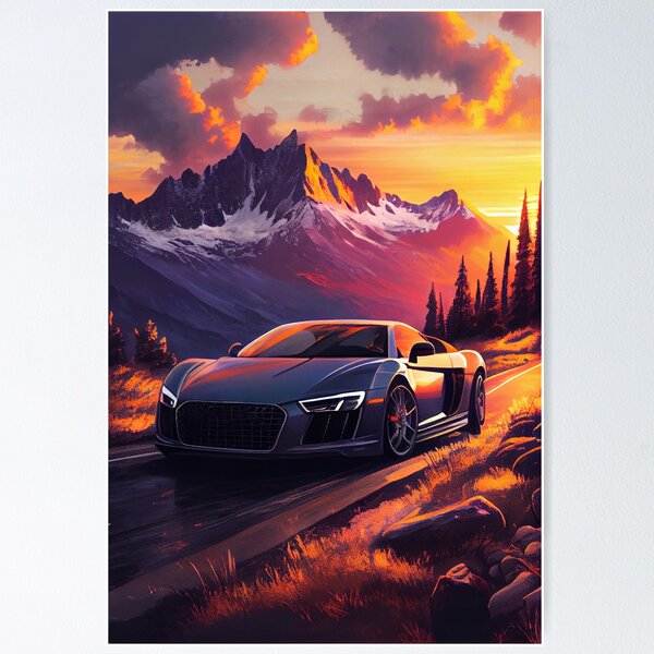 Poster Audi A3 1.8 8l Digital Art by Interlakes - Fine Art America