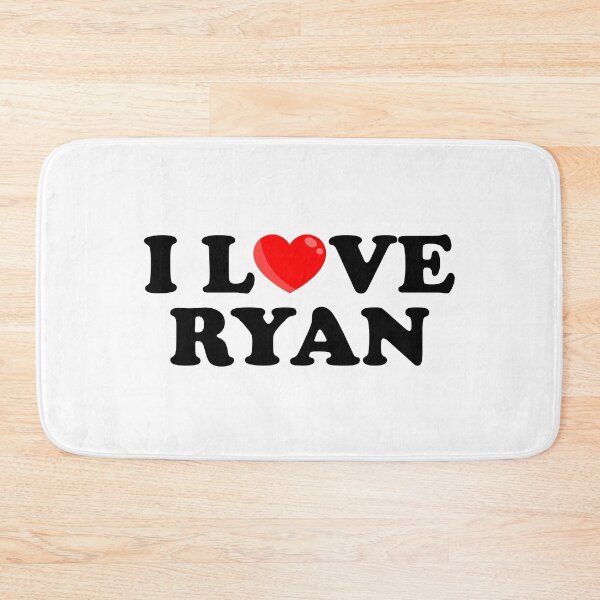 Item preview, I LOVE, RYAN designed and sold by teepicool teepicool.