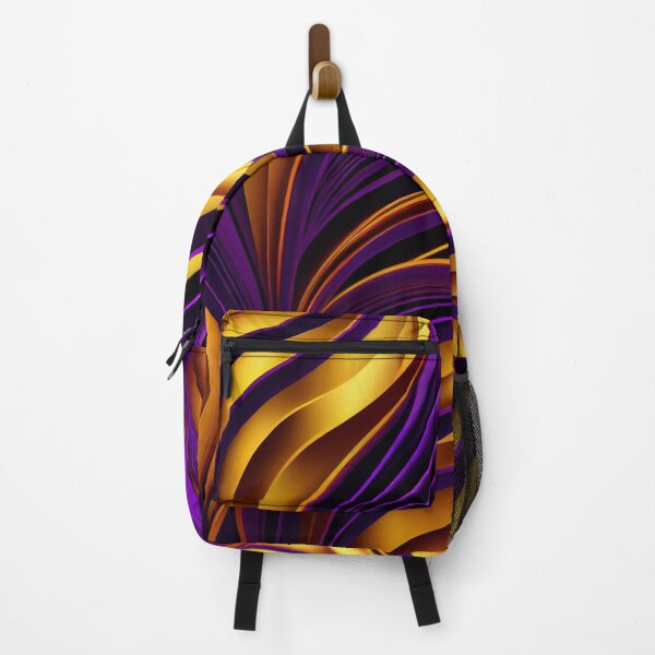 Item preview, Imperial Elegance: A Luxurious Gold and Purple Pattern designed and sold by HiArtify ❤️.