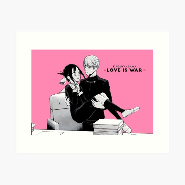 Kaguya-sama wa Kokurasetai：Tensai-tachi no Renai Zunousen：Love is War  Poster - Japan Anime Kraft Paper Vintage Poster Wall Decor